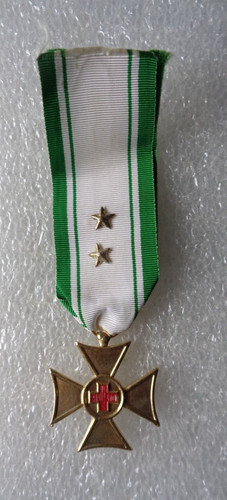 Medaglia croce rossa xxv anni - croce,