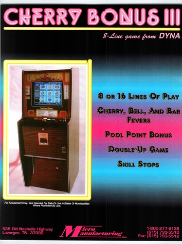 Cherry bonus iii slot - bonus, machine