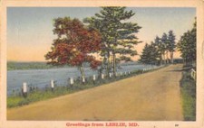 Cartolina antica Leslie