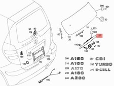 Mercedes w169 classe - mercedes, a