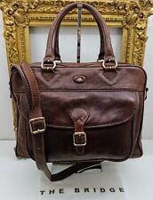 THE BRIDGE POSTINA BORSA VIAGGIO Camera Bag Messenger Pilotina Story Vintage