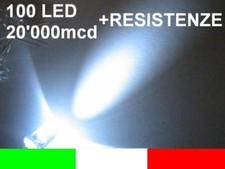 100 WHITE ULTRALUMINOUS LED