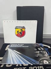 FIAT ABARTH 595 / 695 PACCHETTO PROPRIETARI / MANUALE / MANUALE + PORTAFOGLIO 2016-2020 (2018),
