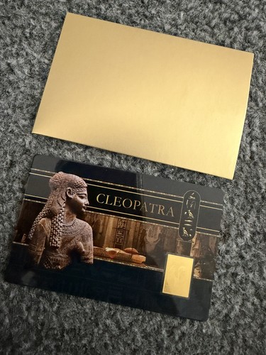 Lingotto oro cleopatra 999 - oro,