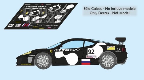 Decals ferrari 360 modena - decals, le