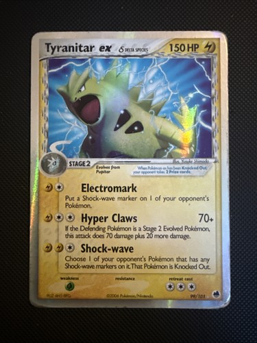 Pokemon tyranitar dragon - pokemon, ex