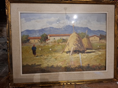 Quadro olio tela - quadro, su
