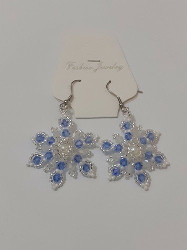 Orecchini fiocco neve - di,