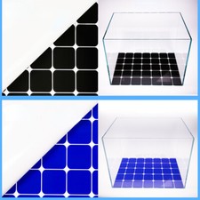 Plaid Fish Tank sfondo adesivo