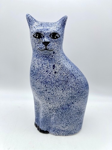 Statua statuina gatto seduto