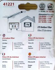 FILTRO ANTIDISTURBI LTE 4G SELETTIVO PER TV DIGITALE TERRESTRE Antenna esterno