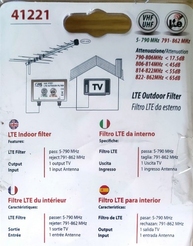 Filtro antidisturbi lte - antidisturbi, 4g