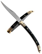 Coltello Pieghevole Stile Italiano Vintage da Trekking Caccia Pesca Campeggio