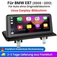 Autoradio 10.25'' GPS Navi iDrive per BMW Serie 1 E81 E82 E87 E88 2006-2012 CARPLAY
