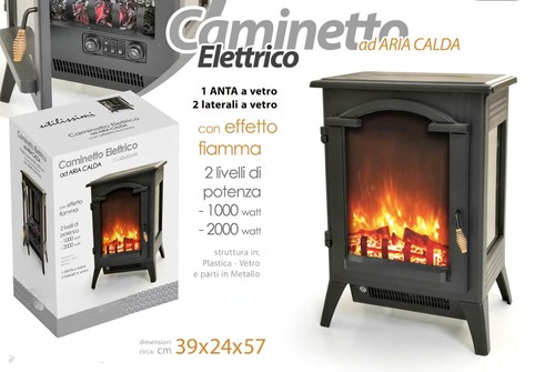 Camino elettrico caminetto - elettrico,
