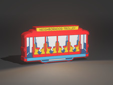 Mr Rogers Carrello di