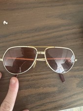 Occhiali da sole Cartier Paris vintage 1983 misura 59-14 made in France lenti Rx