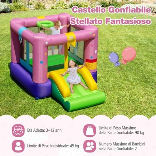 Castello gonfiabile bambini - castello,