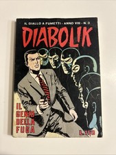 Diabolik N 3 Anno VIII Del 1969  Buono Non Di Resa