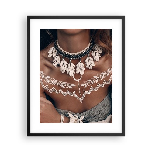 Poster 40x50cm donna etnica - 40x50cm,
