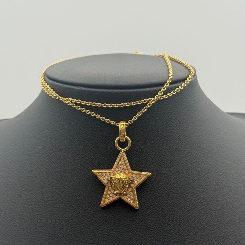 Collana versace medusa stella - collana,