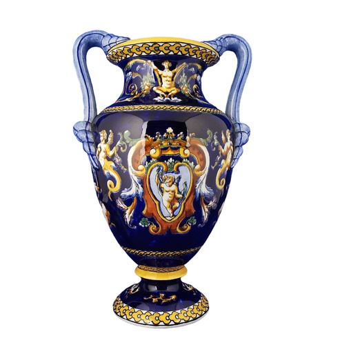 Gien fayence vaso - gien, con