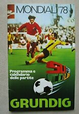 LIBRETTO PROGRAMMA E