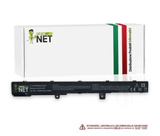 Batteria A41N1308 per Asus Pc Notebook R512M F551C F551CA [14,4/14,8V - 2600mAh]