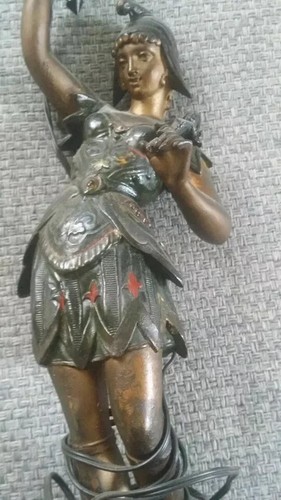 Scultura bronzo liberty - bronzo,