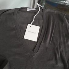 Maglia V cotone 100% col