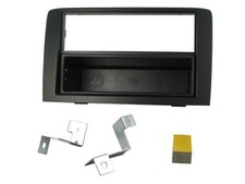 Doppio din Fascia Plancia Nero con Tasca FP-01-10 Compatibile Fiat Idea