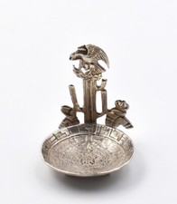 Mexico Piattini Argento Maya