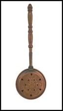 Copper Hearts Star Warmer Wood