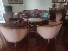 Salotto barocco divano poltrone sedie Modernariato Vintage