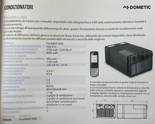 Scheda condizionatore dometic - scheda,