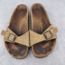 Sandali Birkenstock colore verde numero 38 da donna