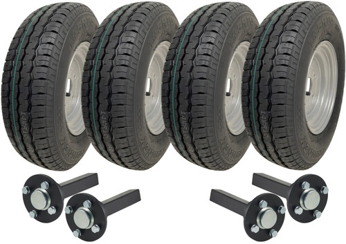 145r10 doppio asse rimorchio - 145r10,