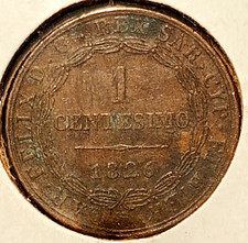 1826 carlo felice kingdom - felice, of