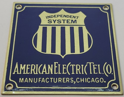 American electric telephone - american,