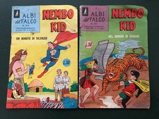 LOTTO N°2 FUMETTI ALBI DEL FALCO-NEMBO KID N°311-314 EDIZIONI MONDADORI 1962