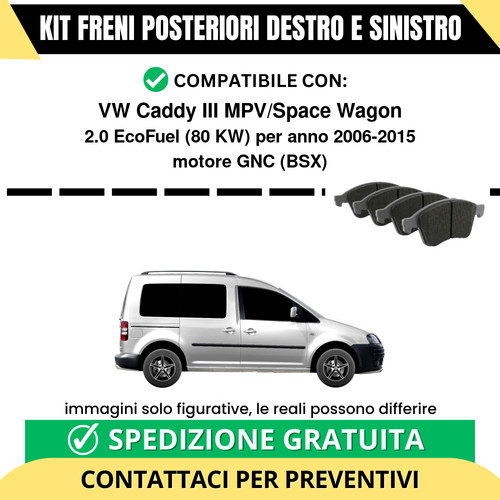Pastiglie freno posteriori - freno,