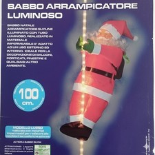 ⭐ BABBO NATALE LUMINOSO Tubo
