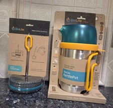 Bollitore BioLite e pressa