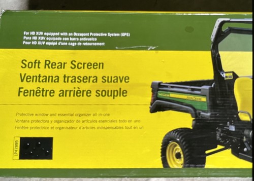 Schermo posteriore morbido