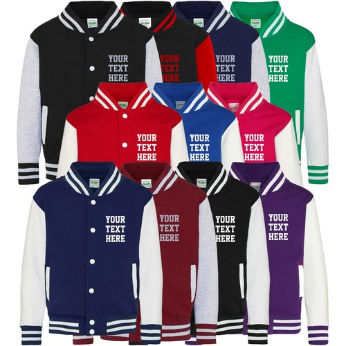 Giacca varsity adulti testo - varsity,