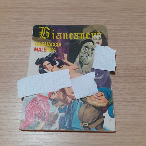 Biancaneve edi fumetto del - biancaneve,