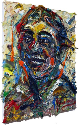 Astratto impasto - astratto,