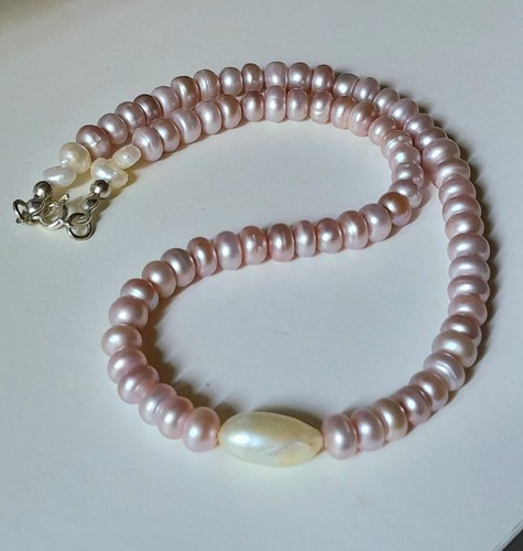 Collana perle acqua dolce - collana,
