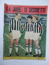JUVENTUS LA JUVE 11 SCUDETTI 1960 CALCIO LO SPORT ILLUSTRATO rivista 23 