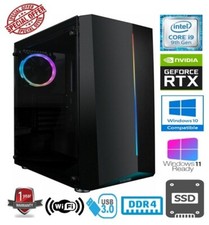 INTEL CORE i9 9900K 8 CORE 32GB RAM 960GB SSD 1TB HDD GEFORCE RTX3070 PC GIOCHI